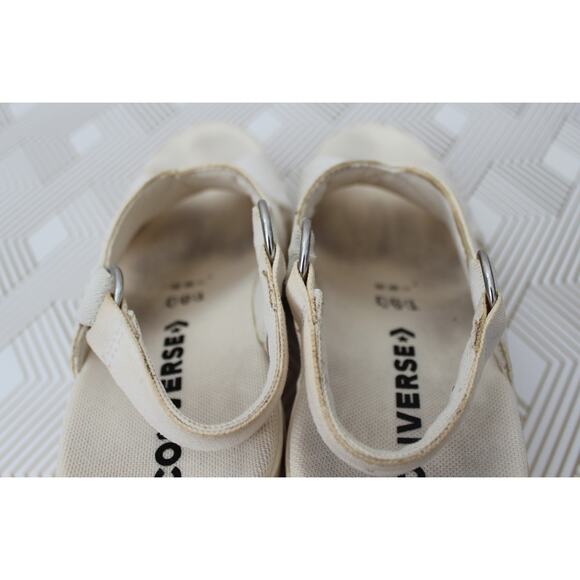 CONVERSE Womens Chuck 70 De Luxe Heel Sandal Platform Size 8 Pre-Owned - Picture 9 of 12